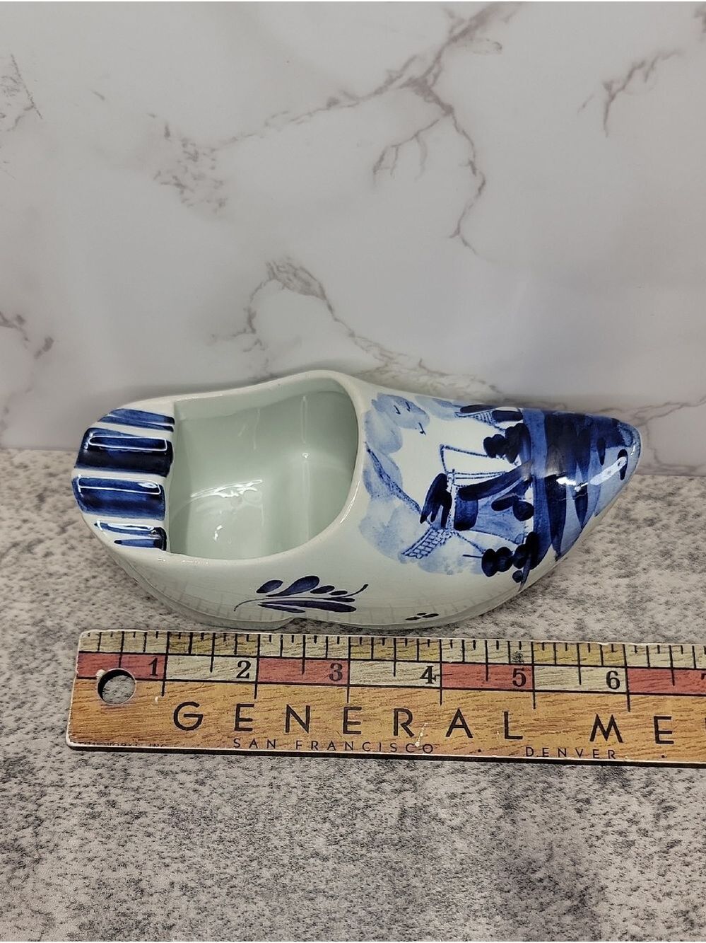 Vintage Holland Delft Clog ashtray - Picture 10 of 11